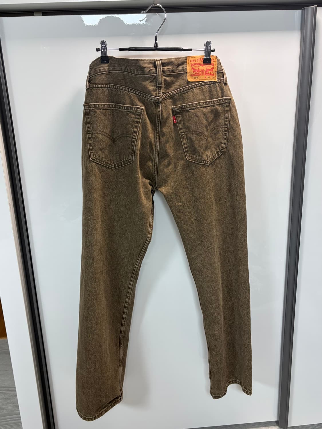 리바이스 555 브라운 블랭크탭 32x32 상품이미지2