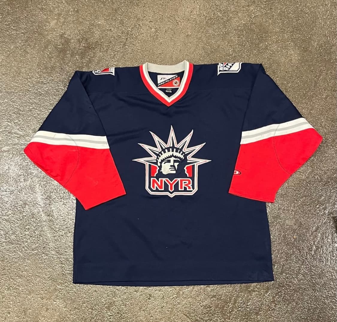 90s NHL 뉴욕 레인져스 하키 져지 (110) 팝니다 상품이미지1