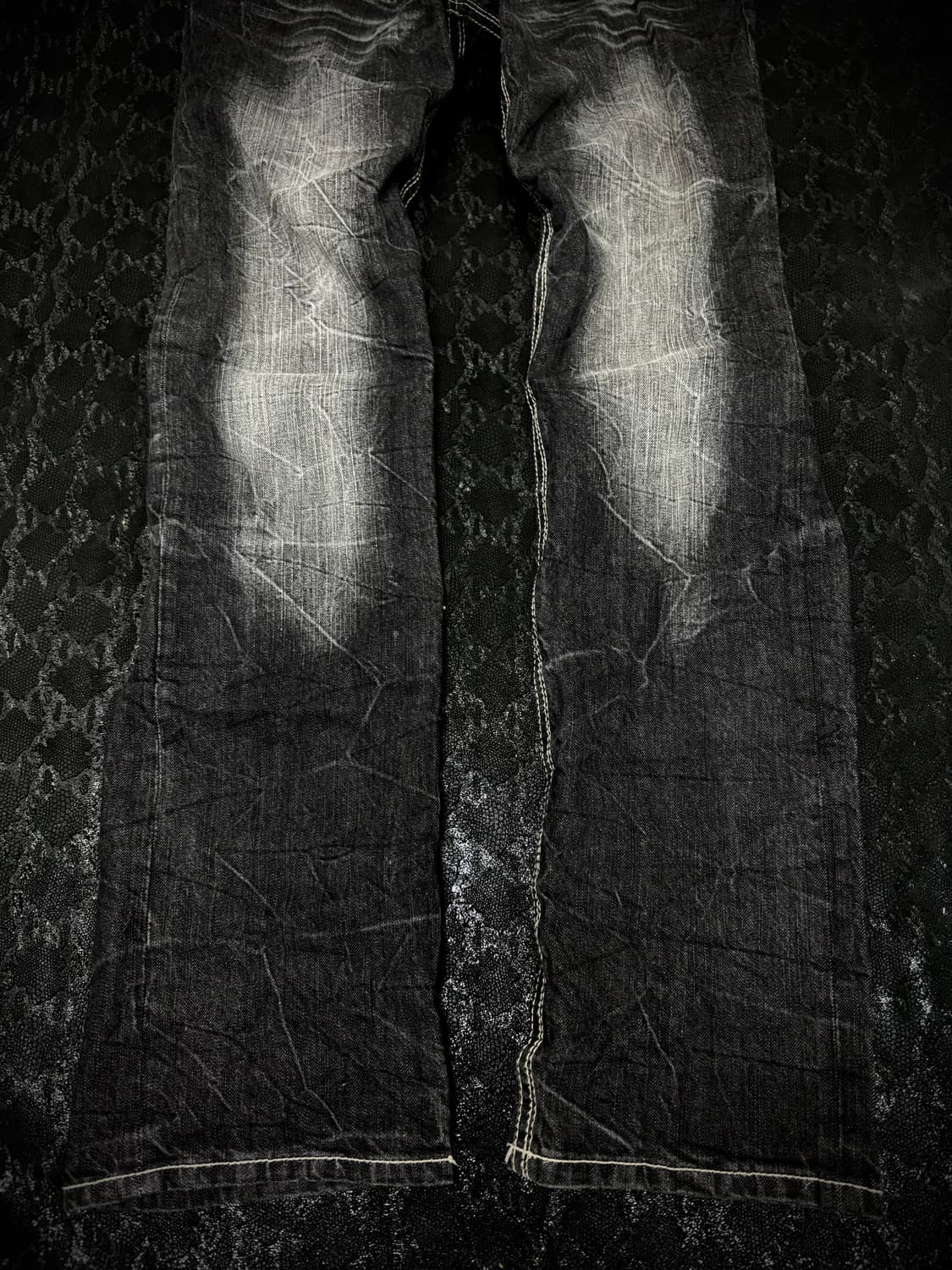 “AVAIL” Y2K Crack Washing Pants 상품이미지2