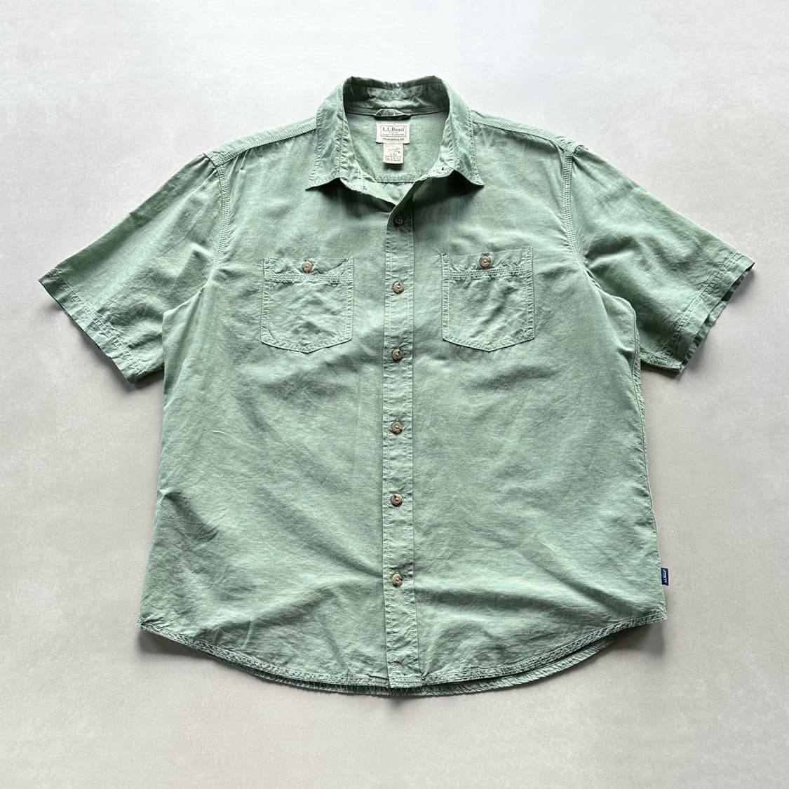 [M]L.L.bean 엘엘빈 린넨 혼방 워크 셔츠 상품이미지1