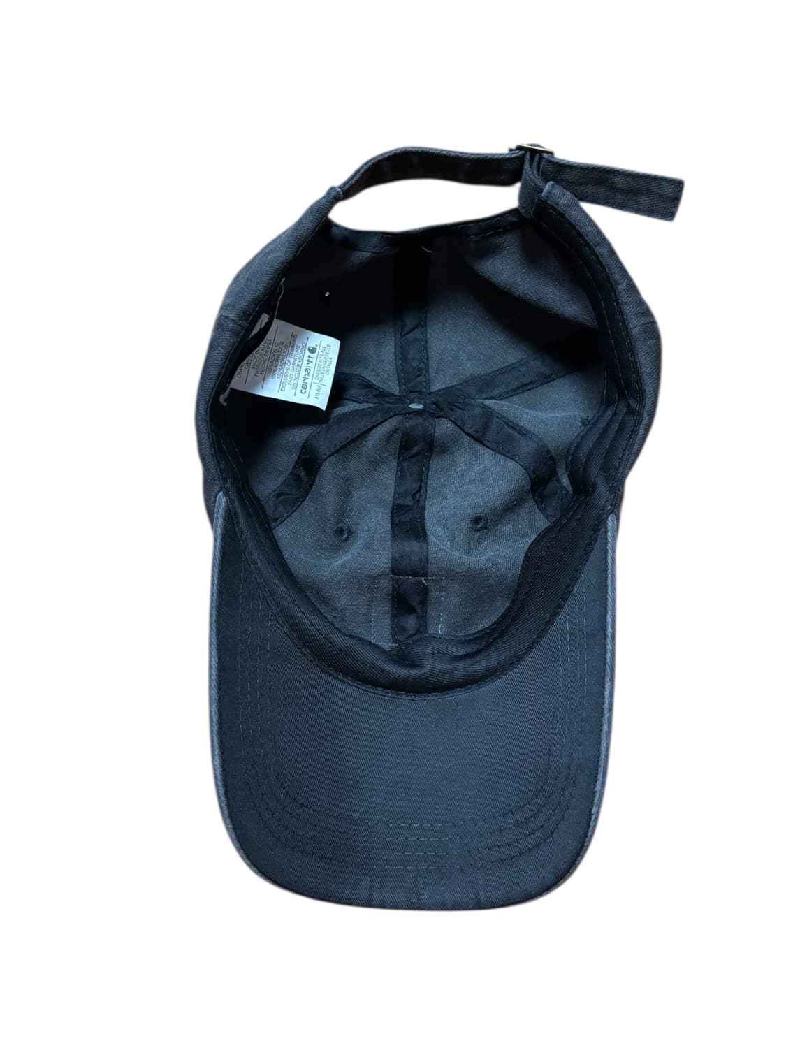 칼하트 스톤 워시드 블랙 (차콜) 볼캡 상품이미지8