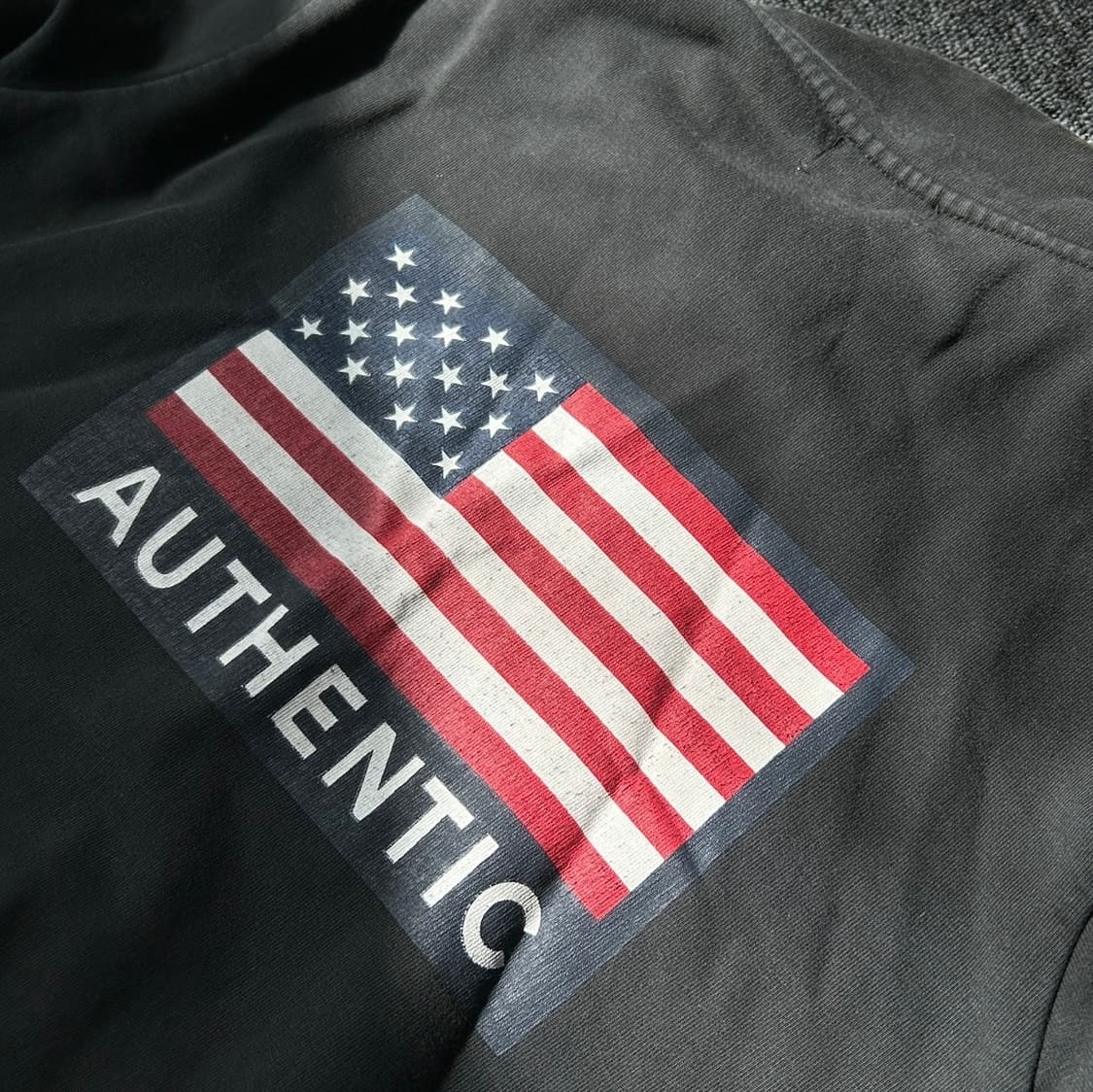 Jeep 성조기 스웻 빈티지 집업 상품이미지3