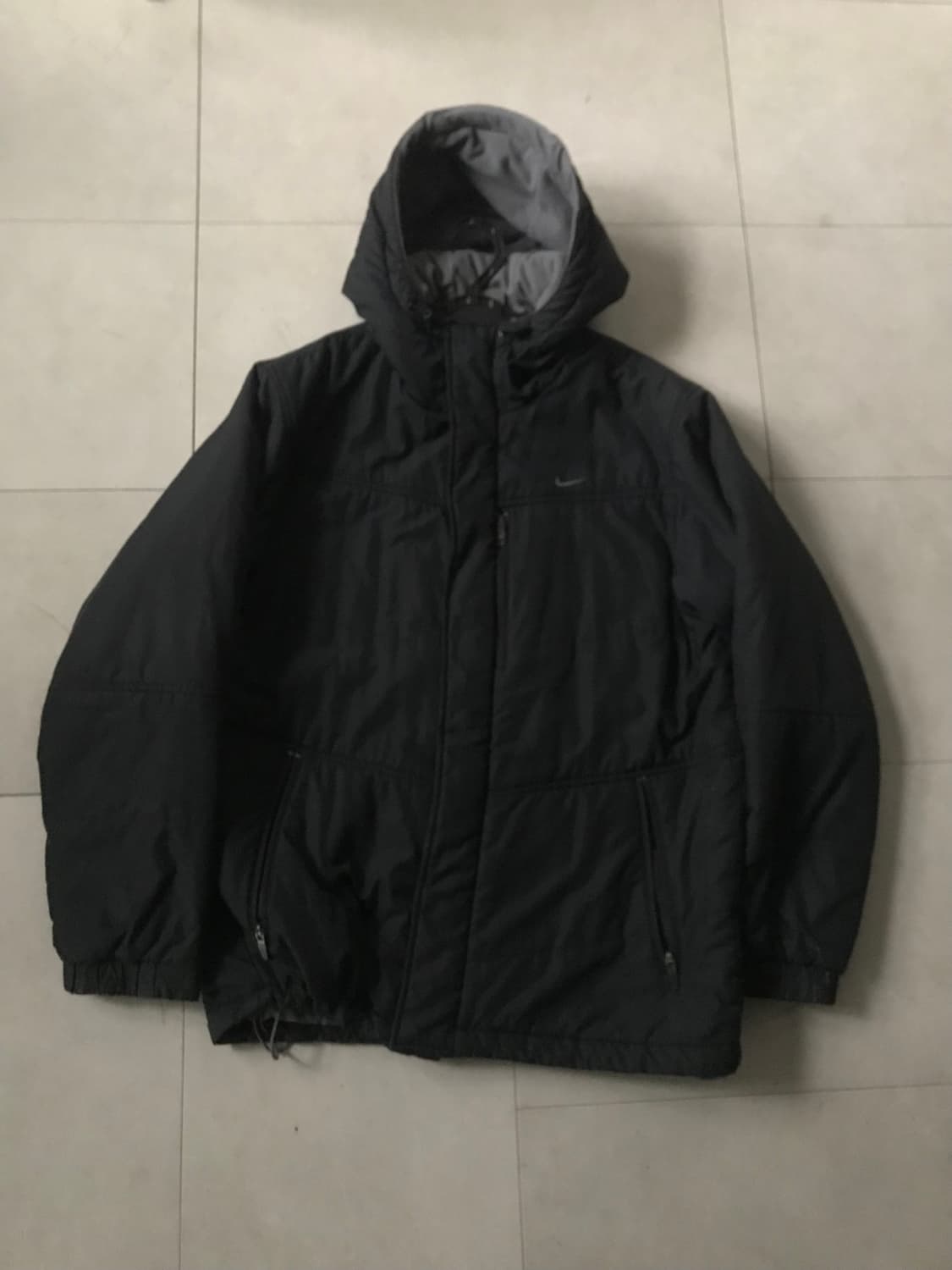 나이키 블랙 후드 패딩 상품이미지7