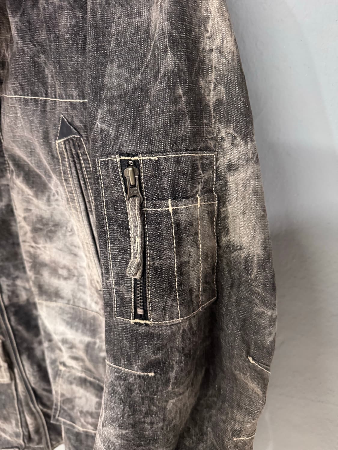 Ventina 코튼 스톤워싱 퍼 후드 점퍼  상품이미지6