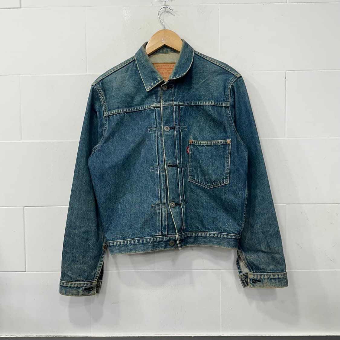 90‘s 리바이스 LVC type 1st 데님자켓 상품이미지1