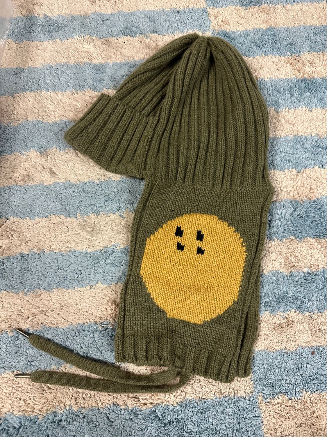 캐피탈 5G 울 프로필 레인보위 게일 캡 숏 카키 상품이미지1