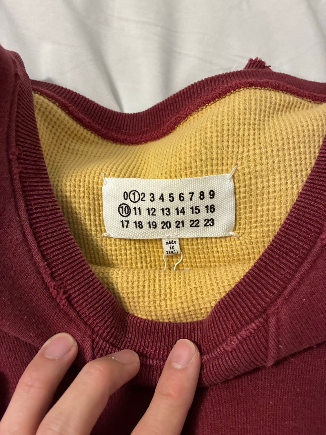 마르지엘라 맨투맨 상품이미지2