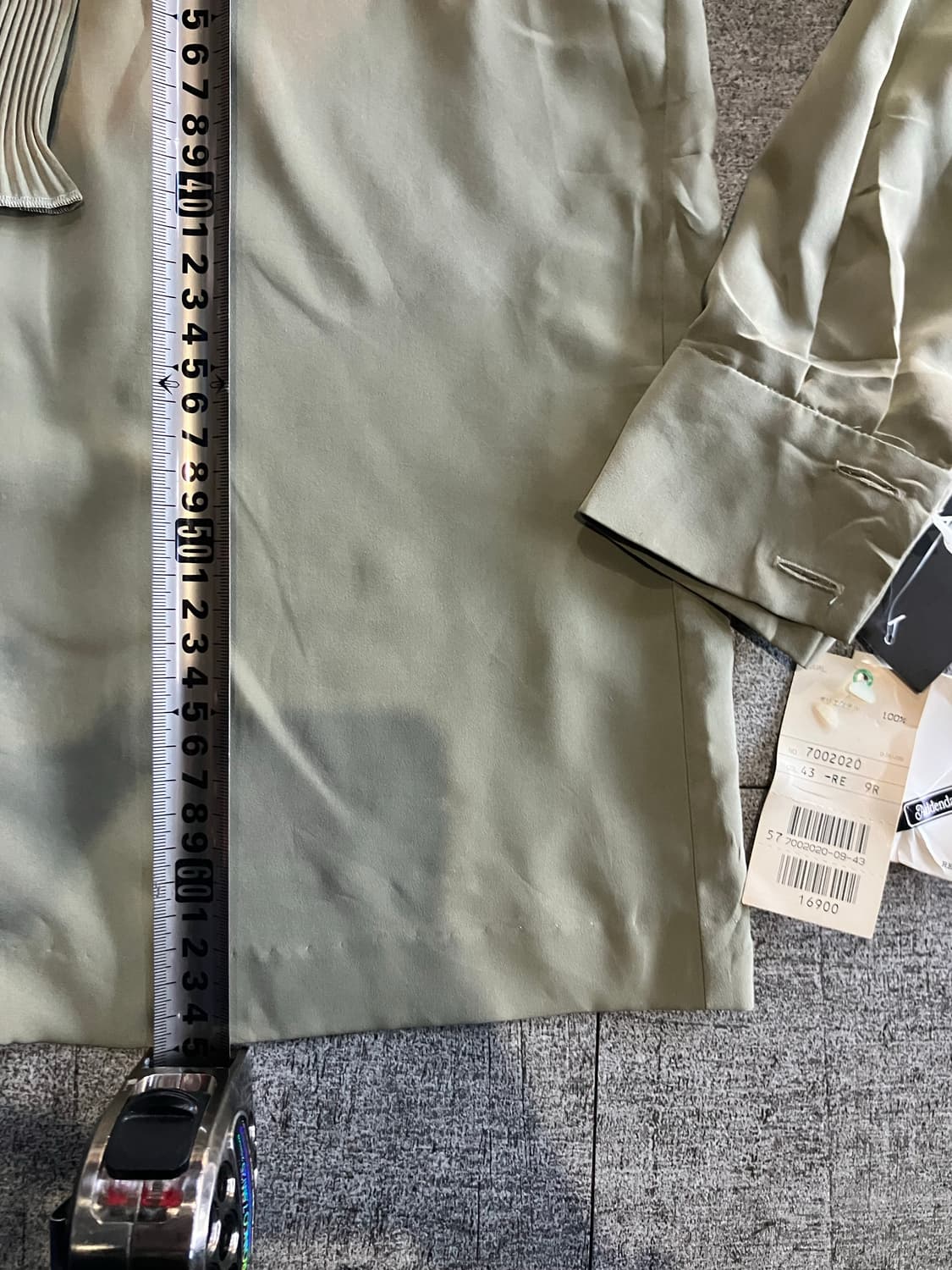 일본빈티지 Addenda 달천깔페어리 프린세스깔 타이블라우스 상품이미지3