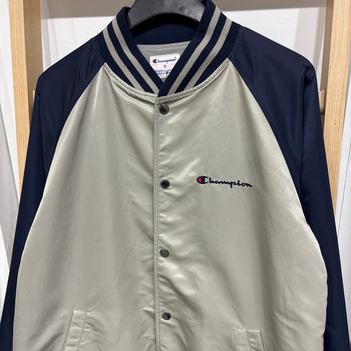 챔피온 올드스쿨 바시티 자켓 상품이미지2