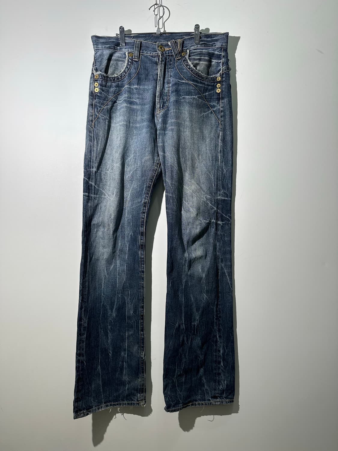 빈티지 스터드 데님 팬츠 상품이미지2