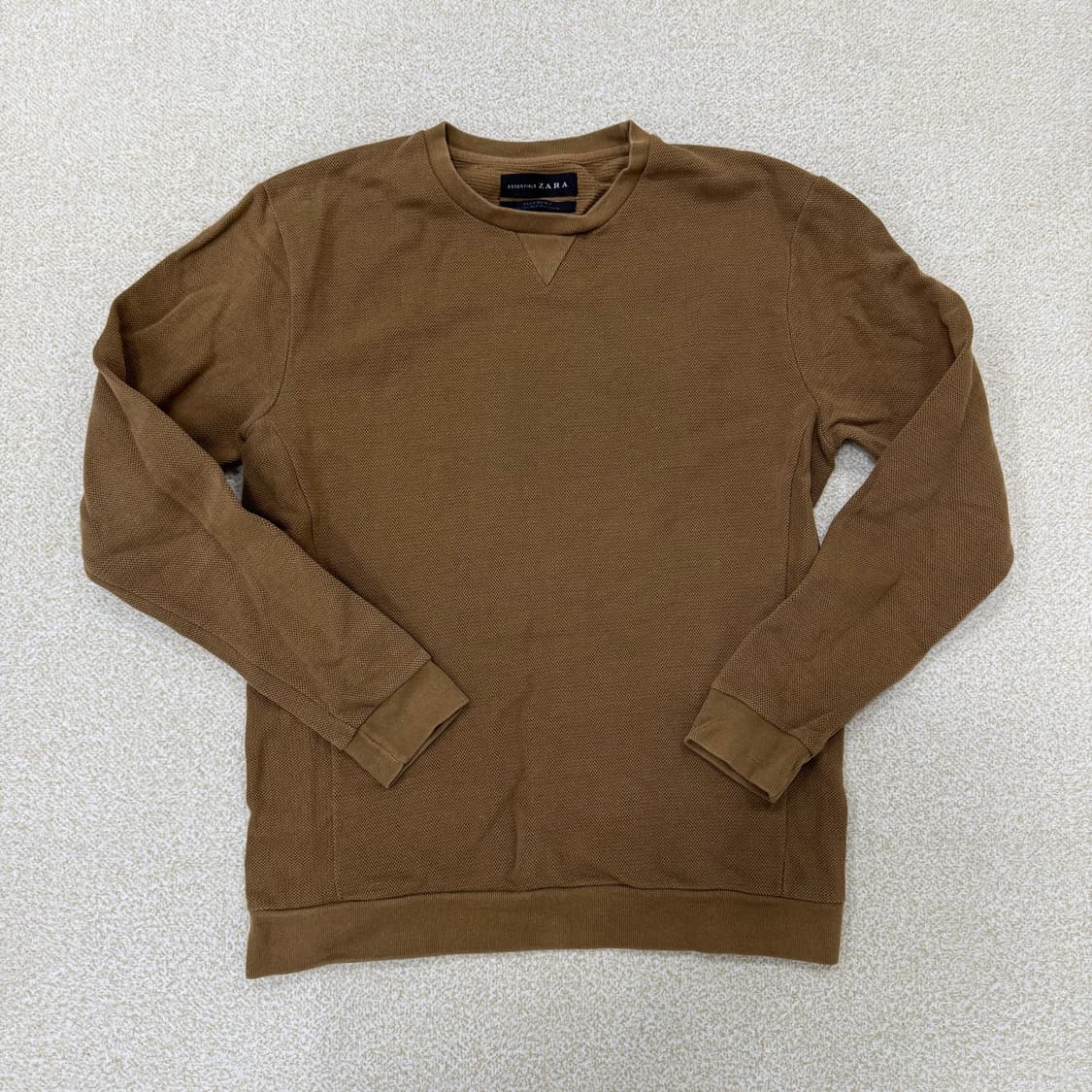 L 자라 에센셜 맨투맨 0128T1 상품이미지1