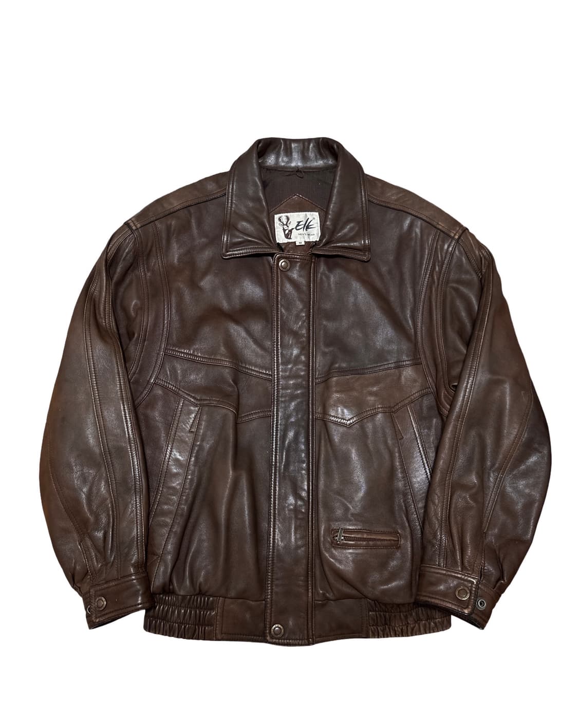 빈티지 양가죽 무스탕 봄버 블루종 자켓 상품이미지4