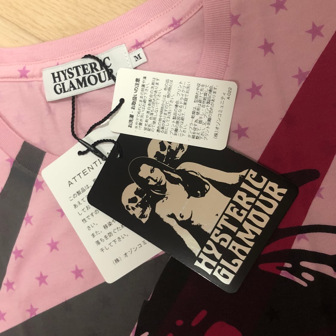 히스테릭글래머 스타걸 반팔 티셔츠 M 상품이미지3