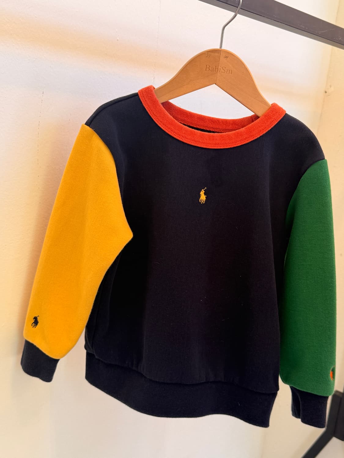 폴로(Polo ralph lauren) KIDS 컬러블록 맨투맨 상품이미지1