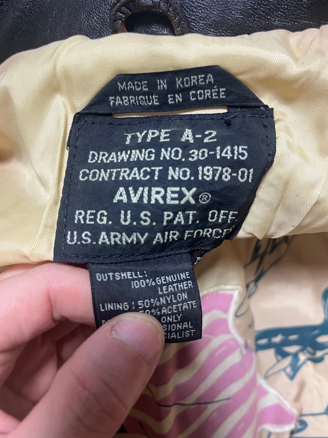 아비렉스 usa a-2자켓 상품이미지4