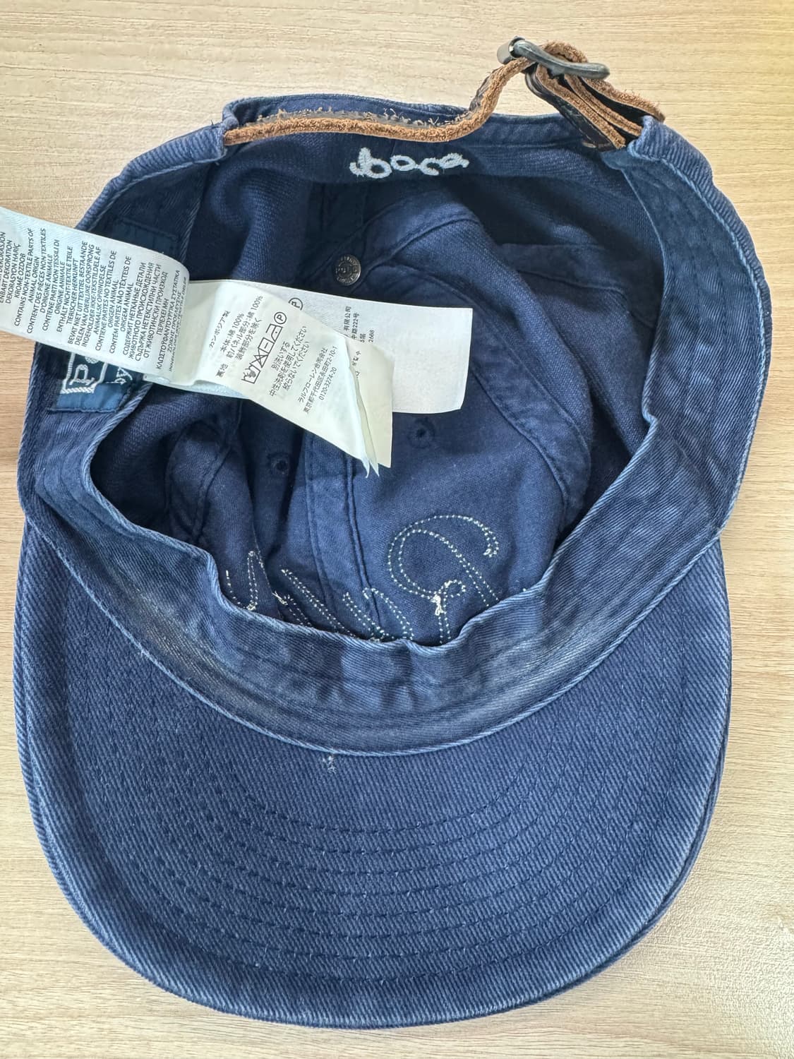 폴로 아플리케 랄프 로고 볼캡 상품이미지5