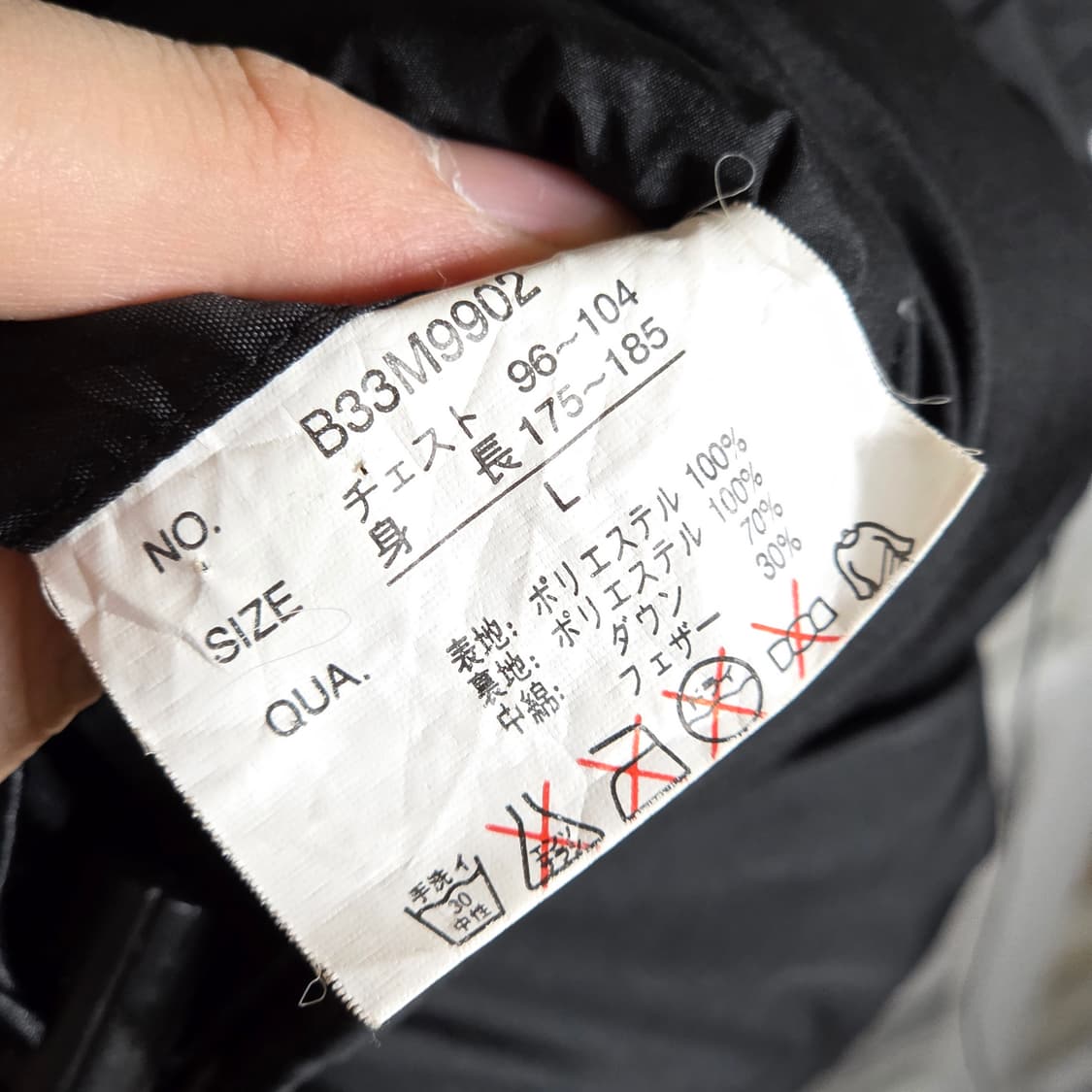 BEAR USA 일본 빈티지 덕다운 자수 패딩  상품이미지10