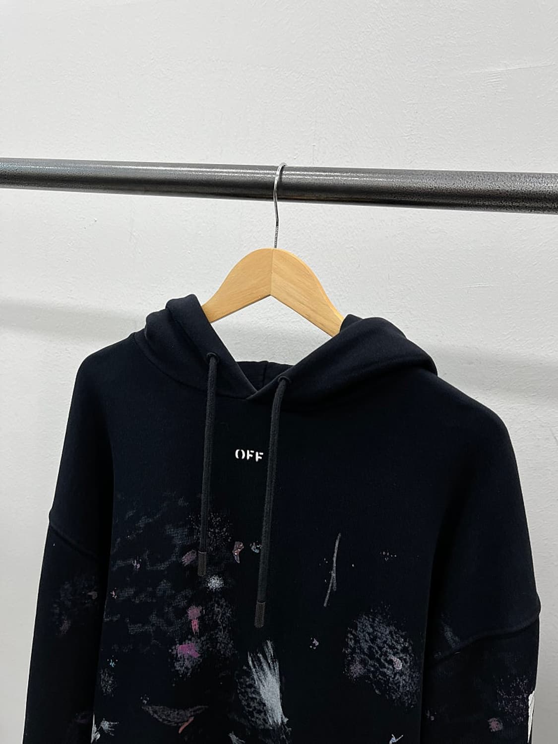105) 오프화이트 갤럭시 후드티  상품이미지3