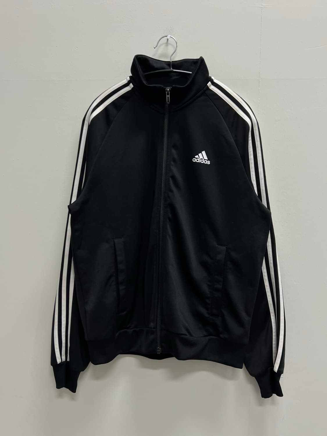 아디다스 삼선 트랙탑 져지 블랙 상품이미지2