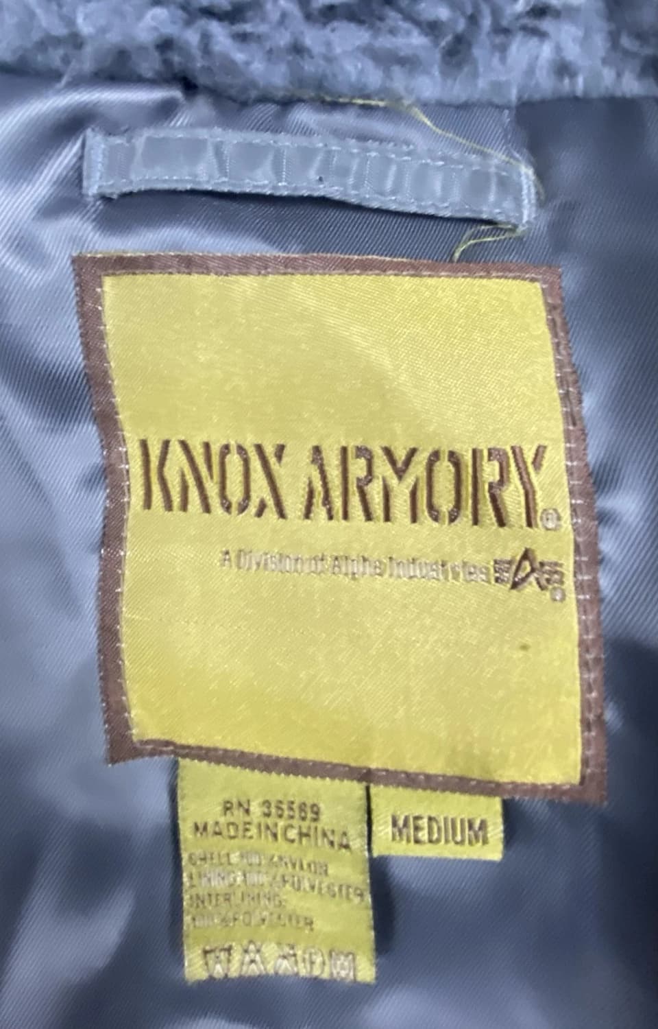 90s 미공군 납품용 알파인더스트리 N-3B 파카 상품이미지5