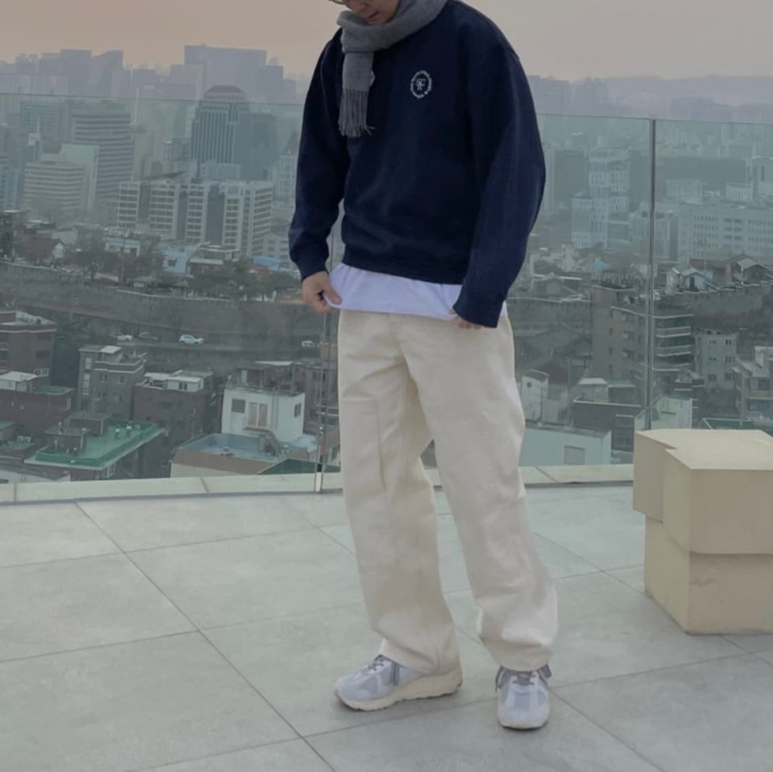 새제품270 뉴발란스 878 라이트 그레이 클래식 CM878MA1 상품이미지6