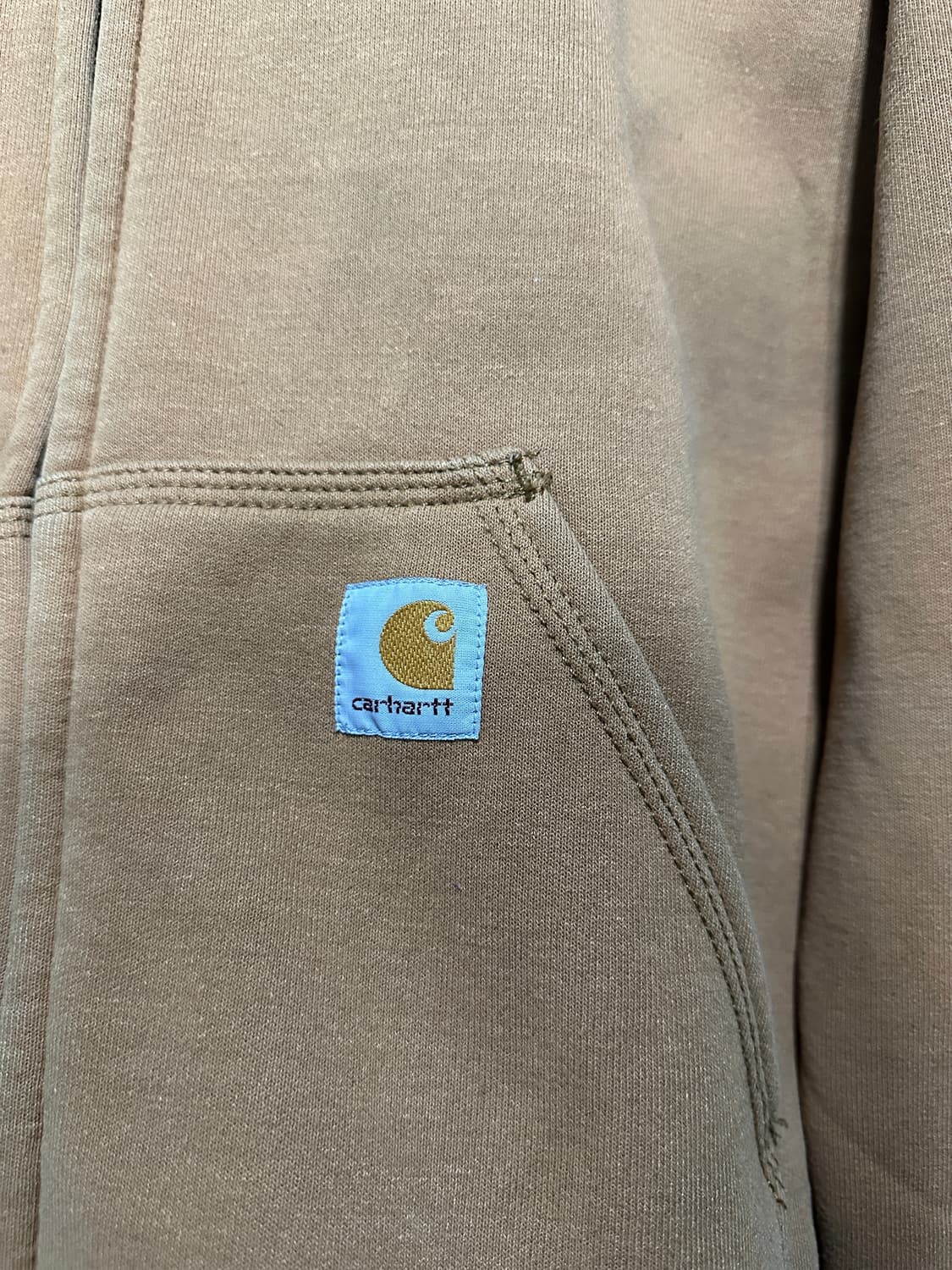 칼하트 써멀 후드집업 된장 100-105 상품이미지4