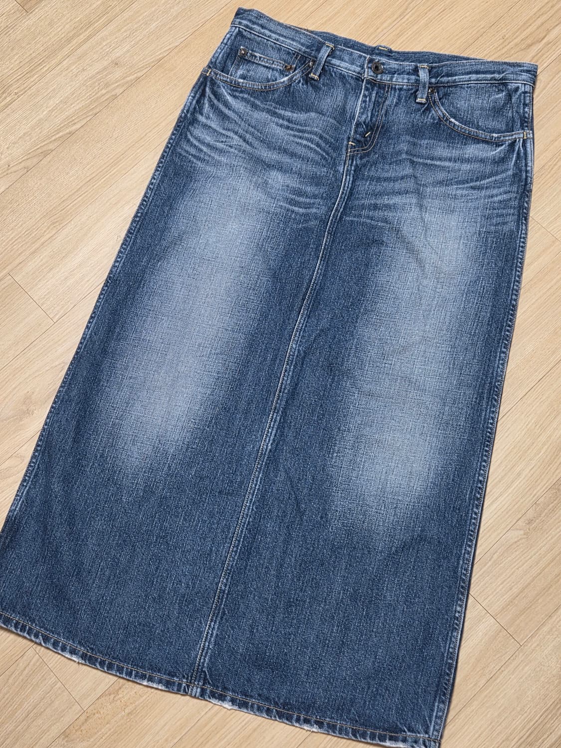 리바이스 데님 롱 스커트 상품이미지1