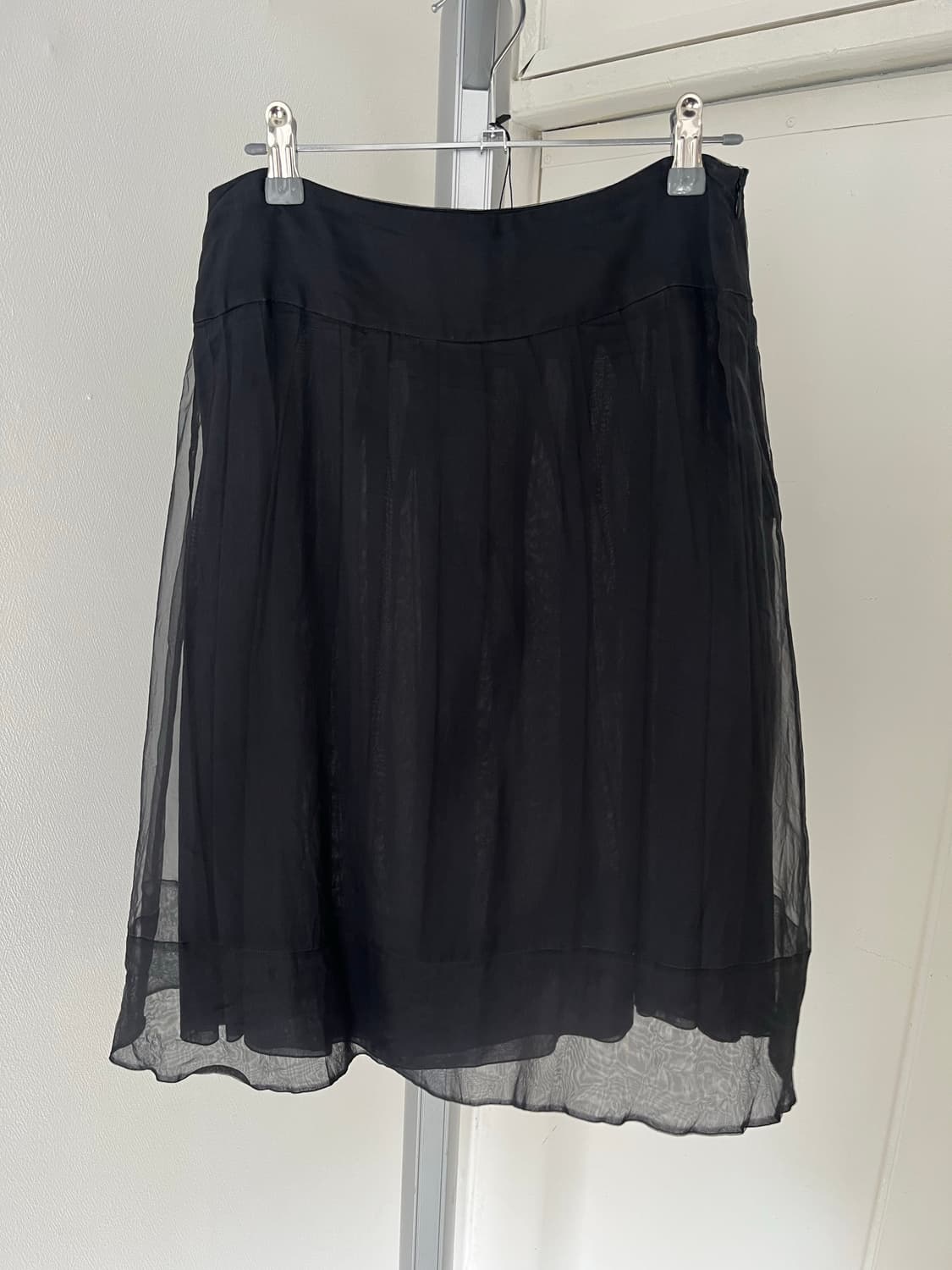 silk layered skirt 상품이미지1
