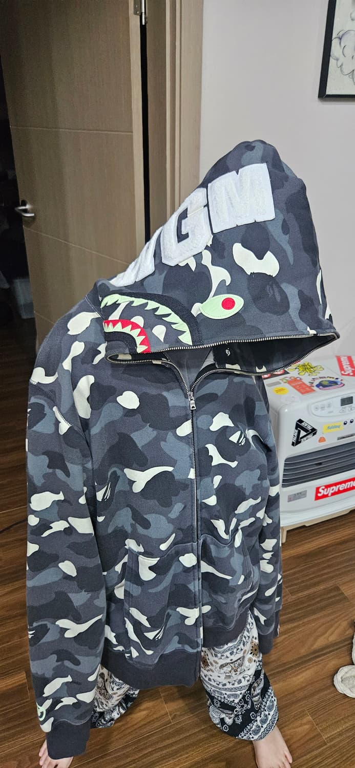 베이프 시티카모 후드집업 xl 상품이미지3