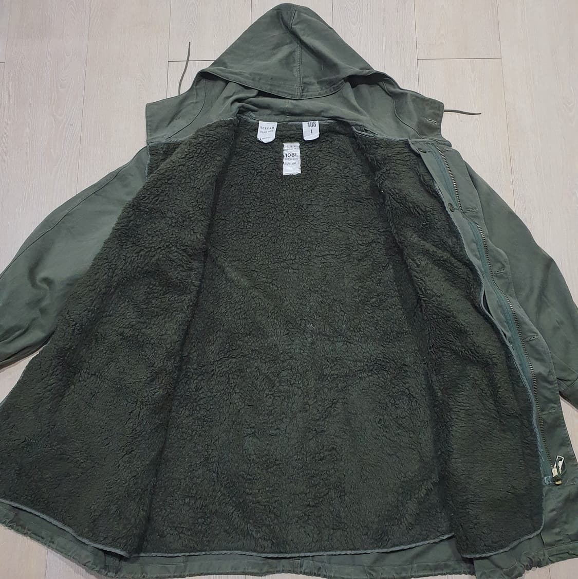 프랑스군 m64 s300 파카 쉘파카 108L (110 이상) 상품이미지6