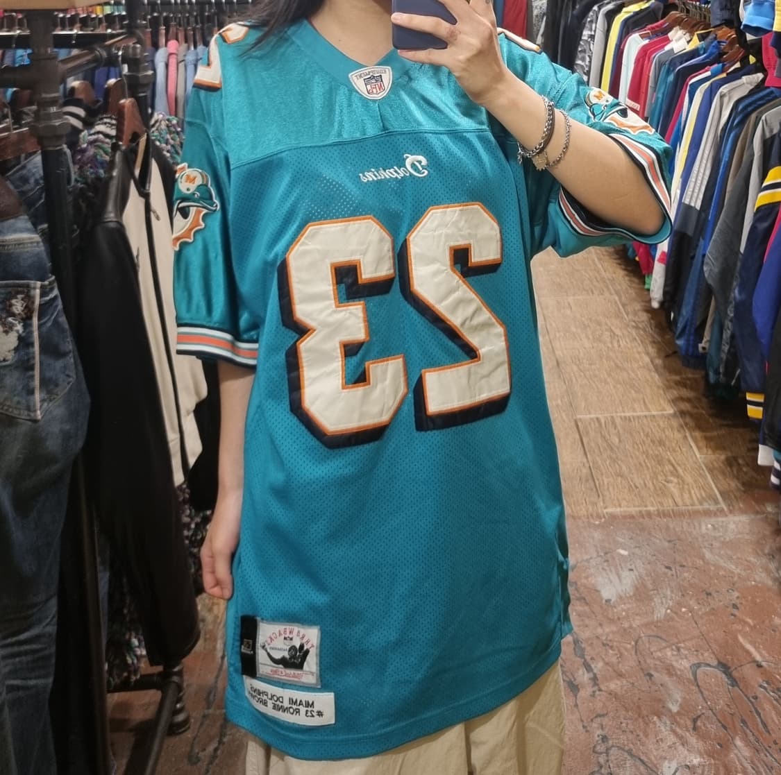 [Hi] NFL 풋볼 져지 반팔티 블루그린 상품이미지2