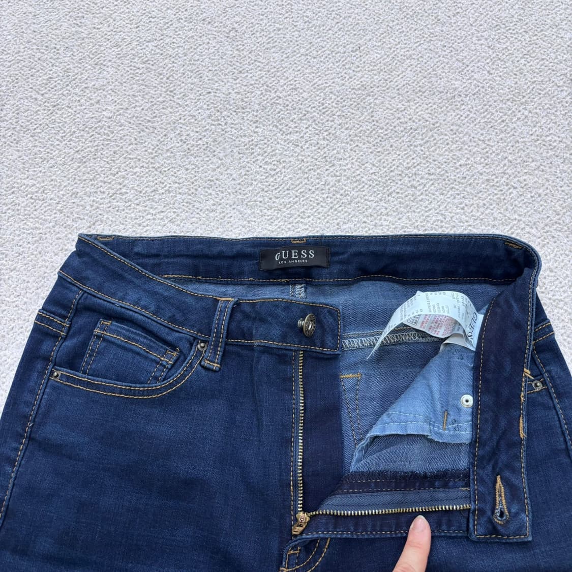 70(28) 게스 여성 부츠컷 데님 팬츠 0429E 상품이미지7