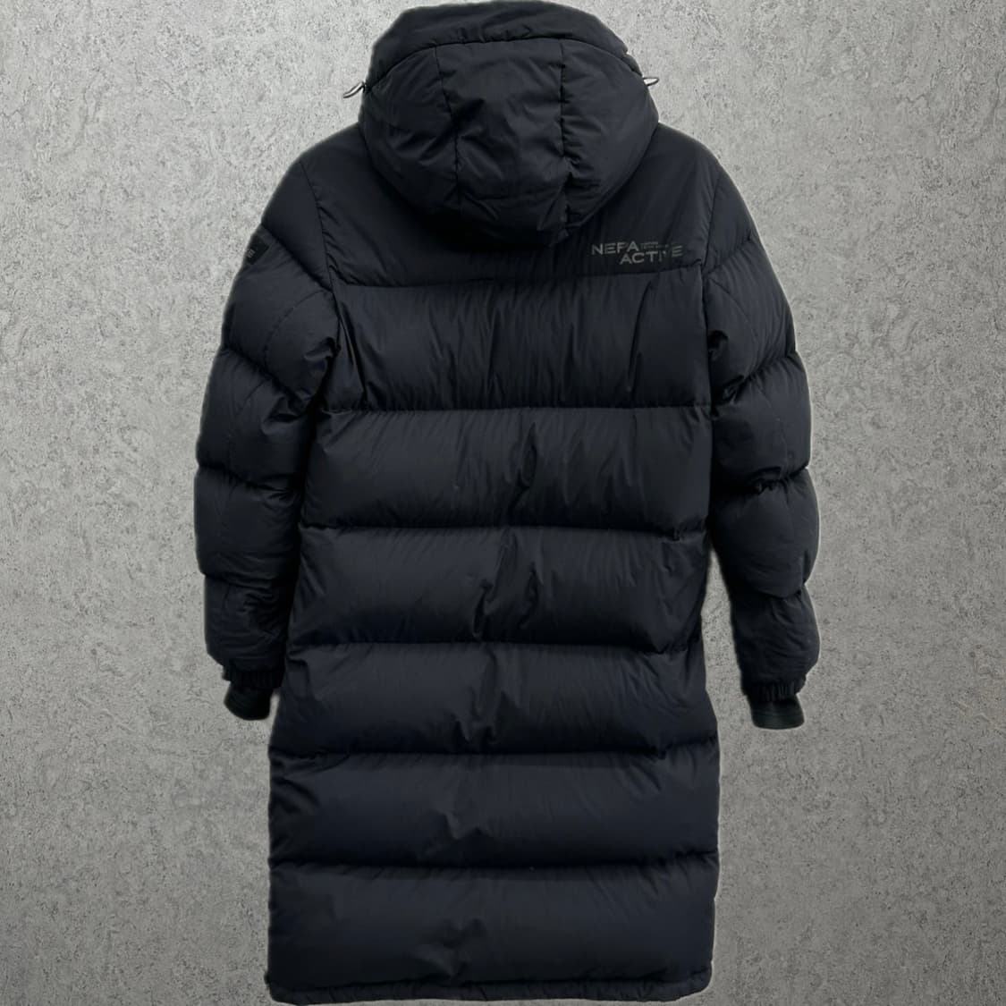 90 네파 여자 구스다운 롱패딩 상품이미지2