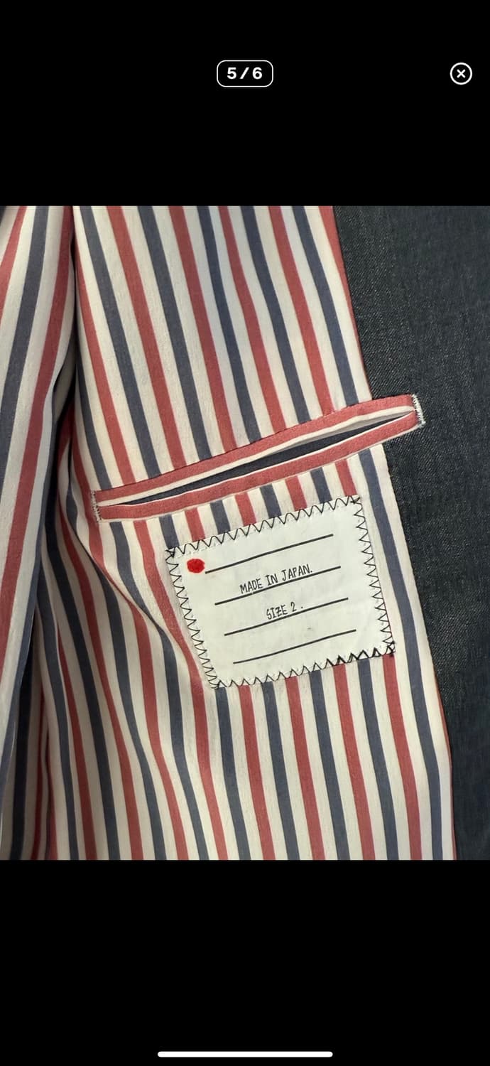 톰브라운자켓-팬츠와 따로 올리나 함께 구입하시는 분께 판매 상품이미지5