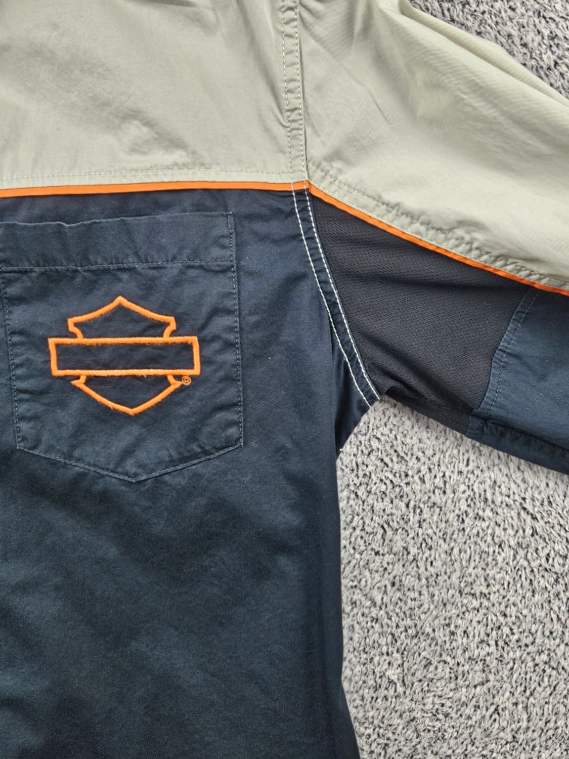 할리데이비슨 모터사이클 레이싱 바이커 셔츠 ( XL ) / 10719 상품이미지10