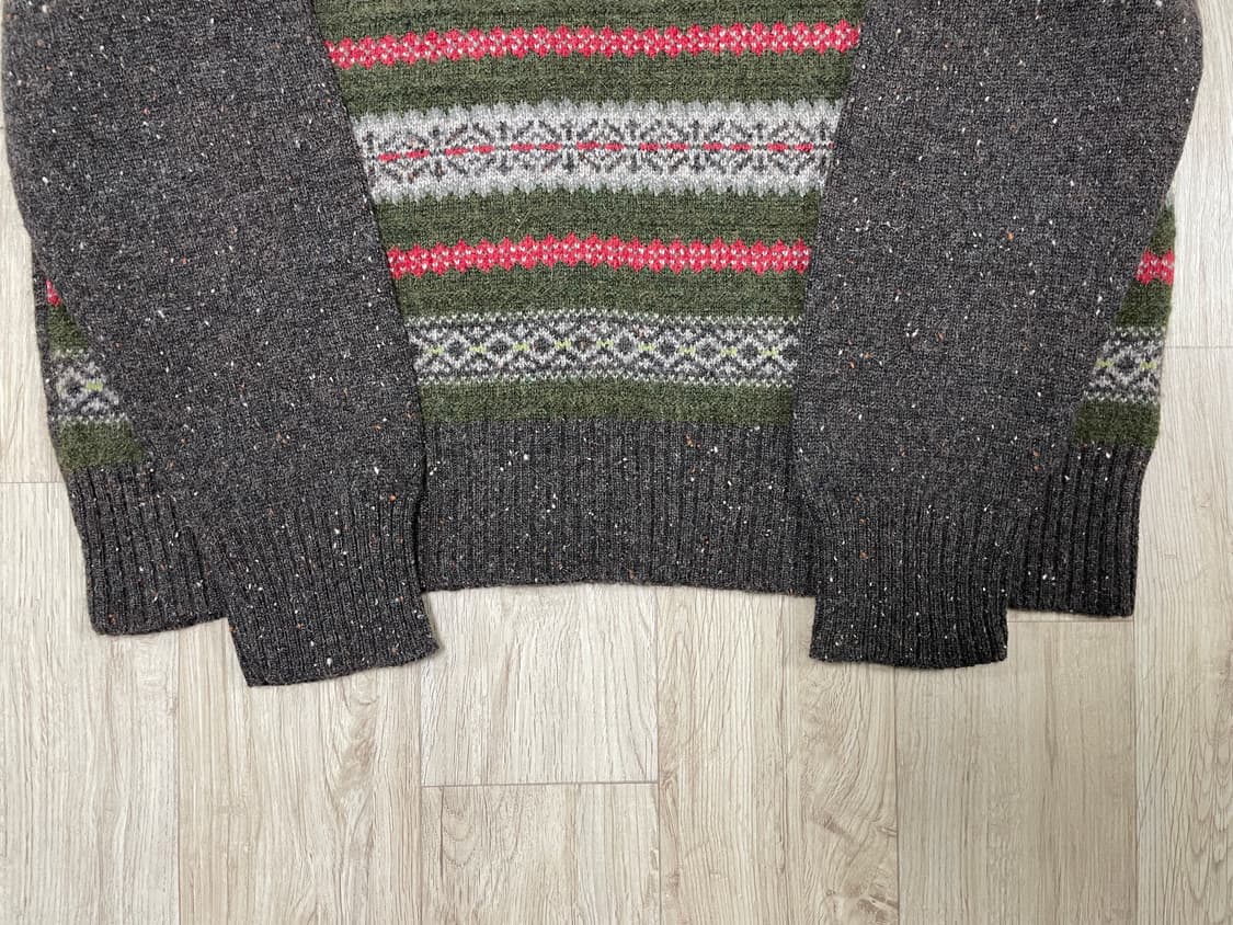 100) 에디바우어 페어아일 램스울 스웨터(RRL&LVC&폴로) 상품이미지6