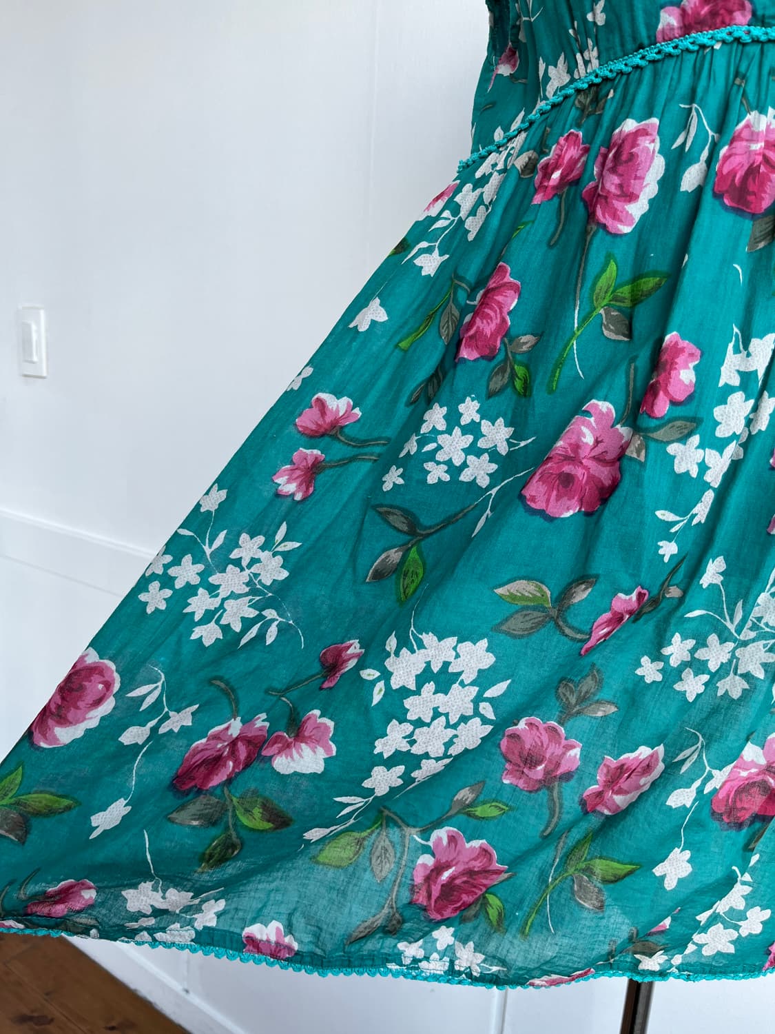 Röse Böwl Saloon 청록 원피스 상품이미지3