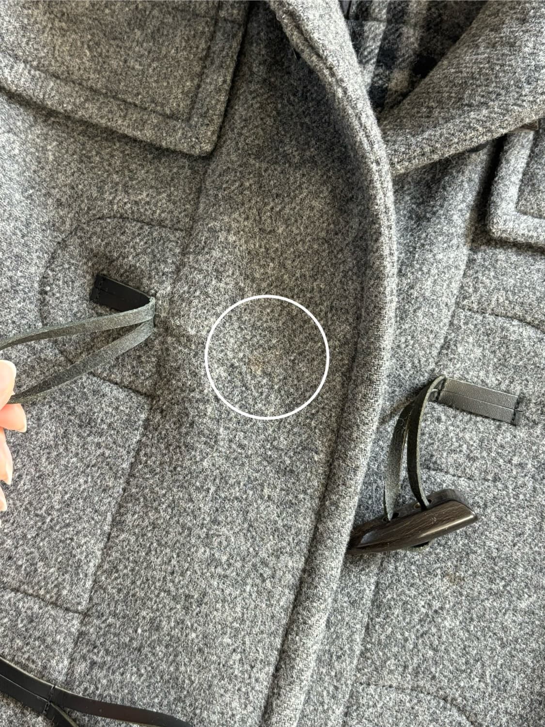 Burberry 버버리 블루라벨 울 더플 코트  상품이미지9