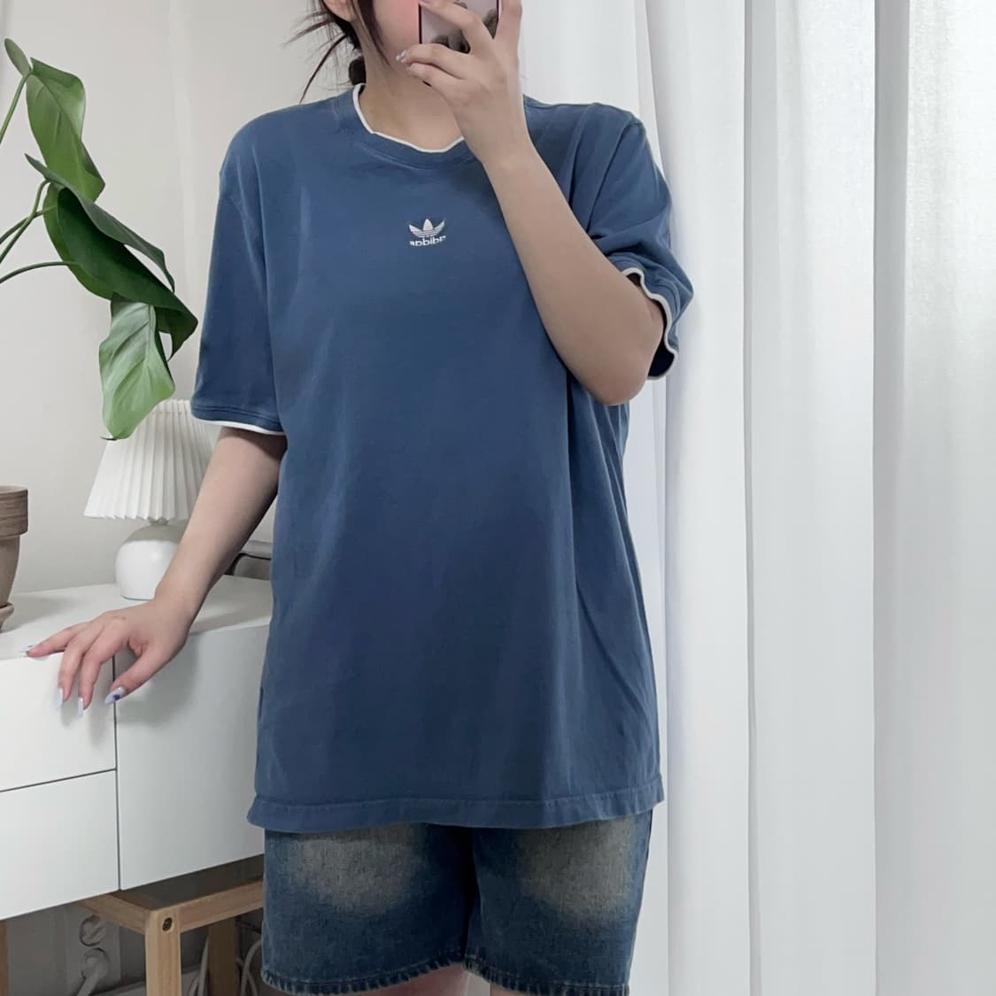 [정품] 아디다스 딥소라 중앙트레포일 반팔티 [ XL ] 상품이미지1