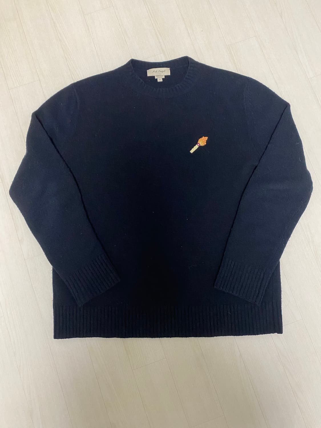 닉푸케 울캐시미어 니트 뤡코즈 블라인드파일즈 상품이미지1