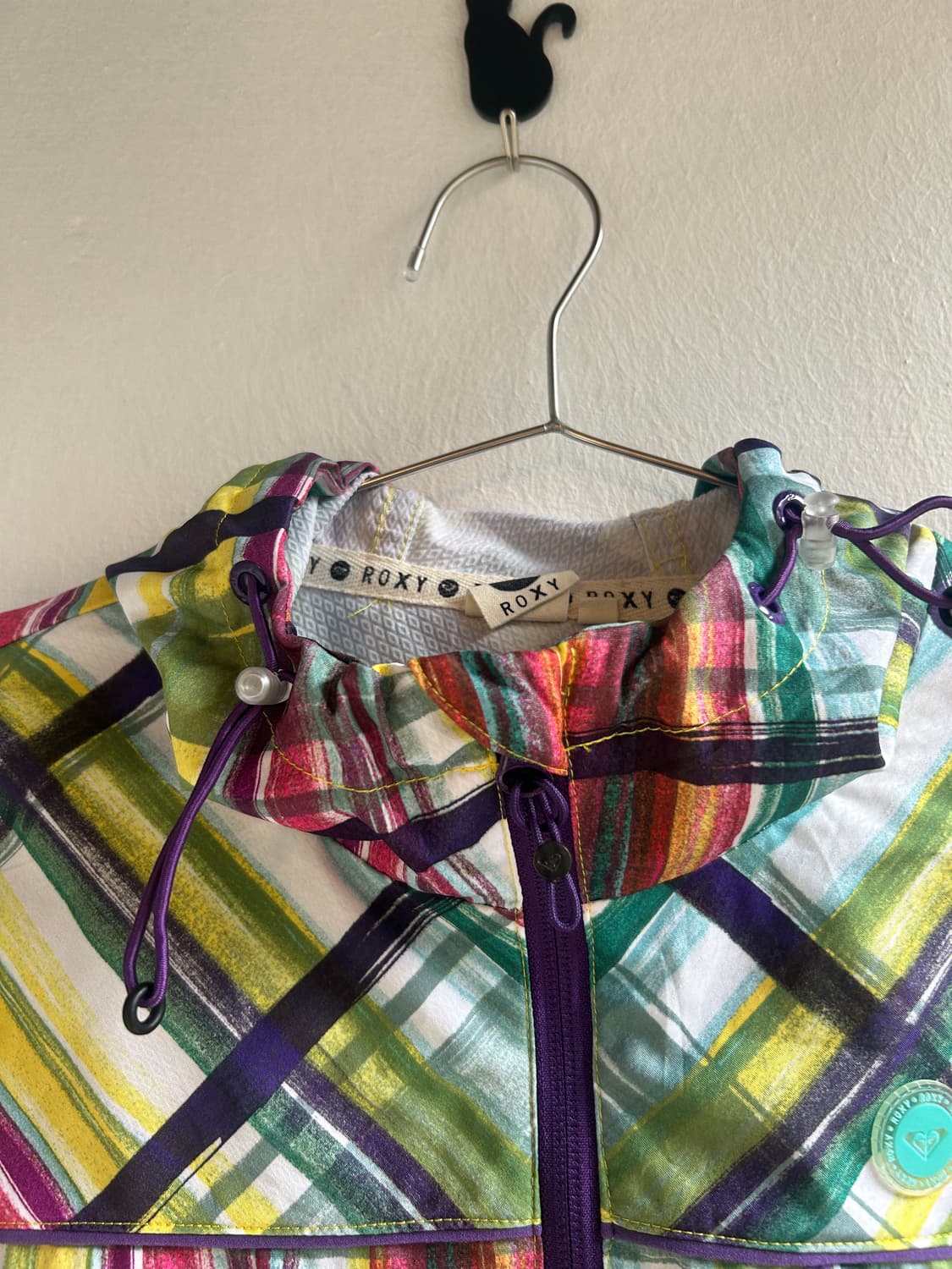 체크 바람막이  상품이미지2