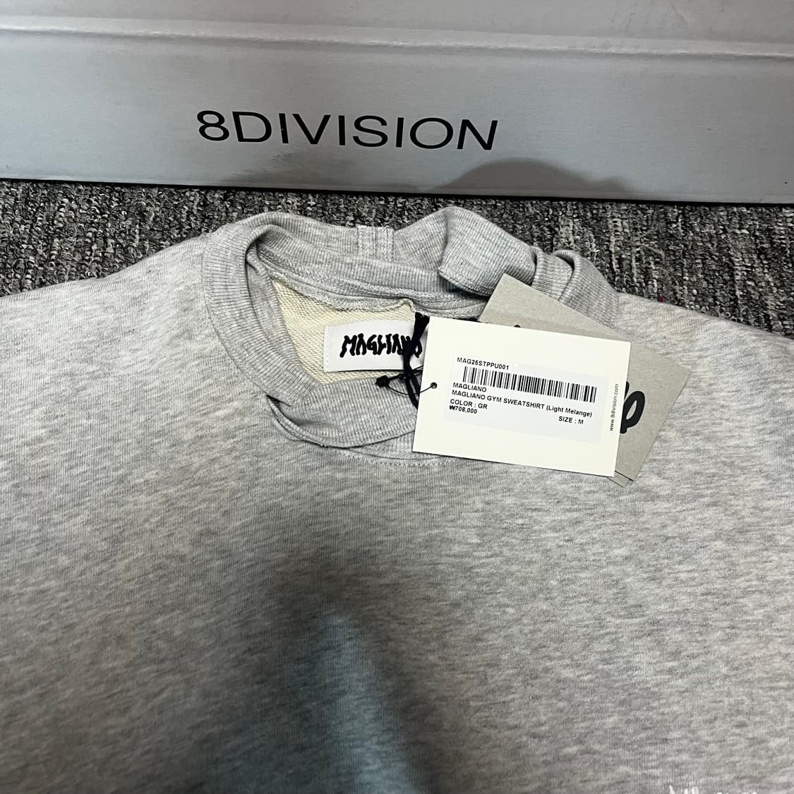 [M] MAGLIANO GYM SWEATSHIRT LIGHT MELANG 상품이미지6