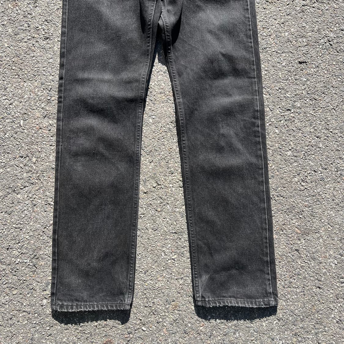 90‘s USA 리바이스 505 블랙 진 상품이미지4