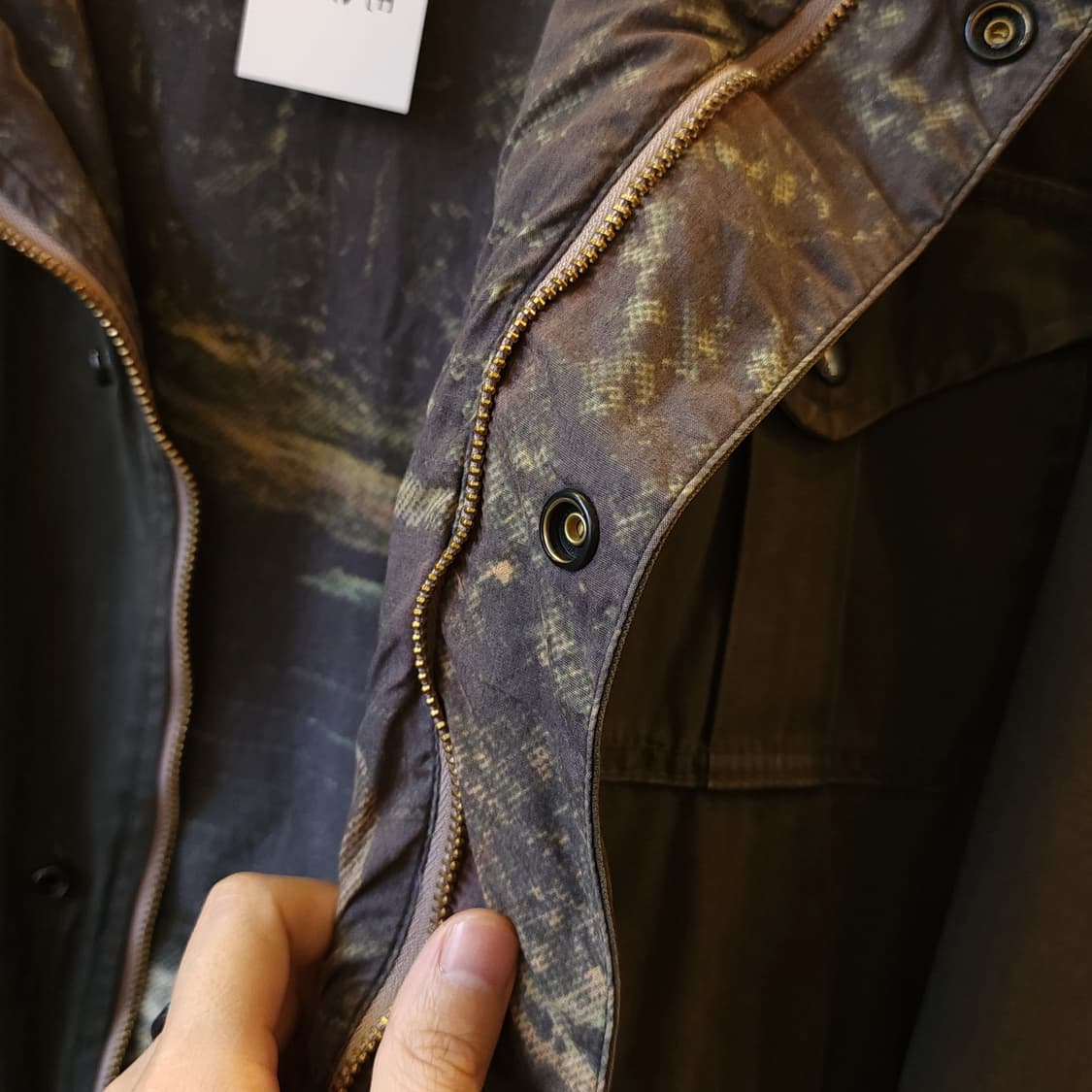 폴로 데님앤 서플라이 헌팅자켓 마운틴 파카 아트 프린팅 M 상품이미지8