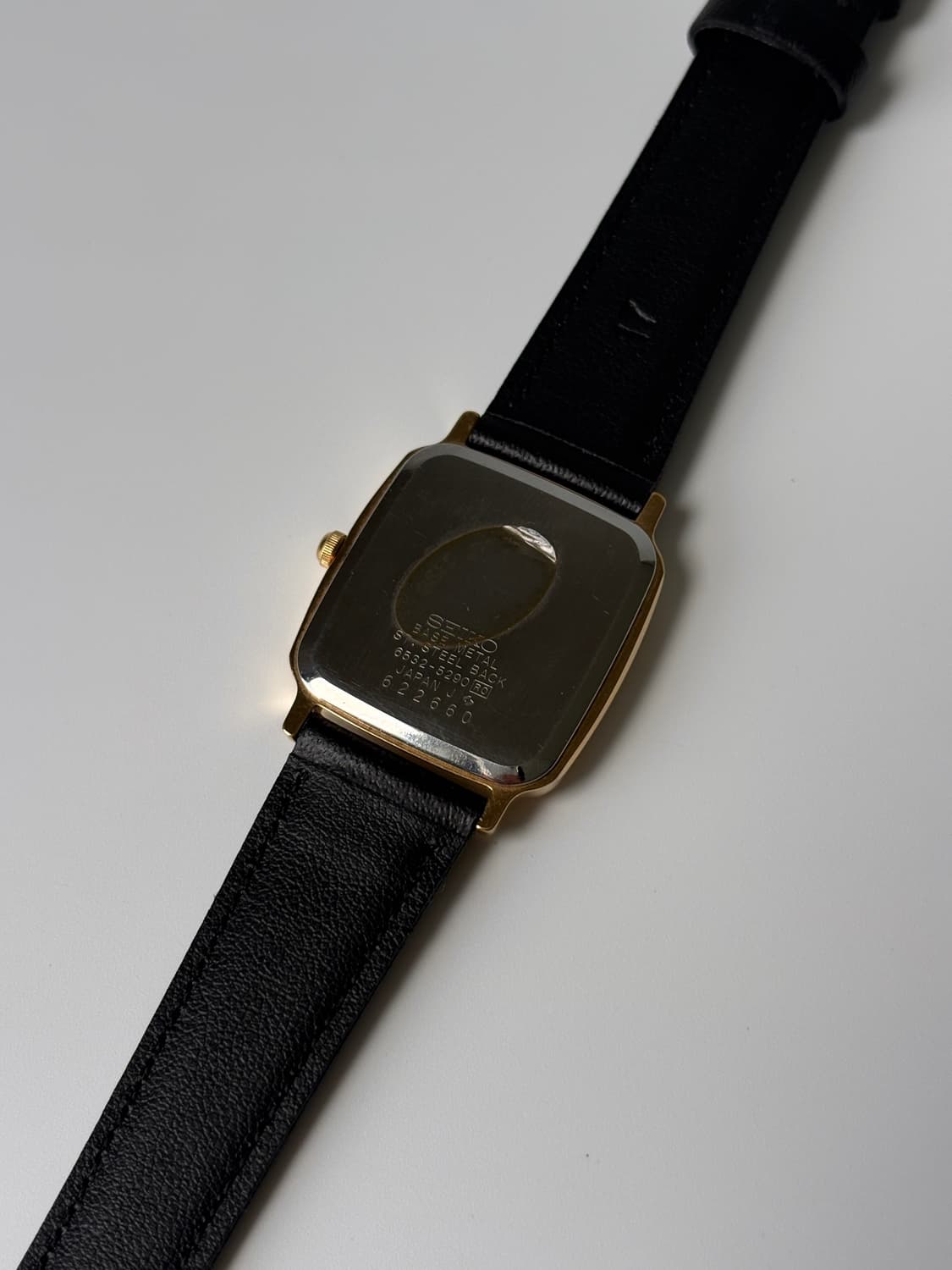 1980s Gold Square Quartz 상품이미지6