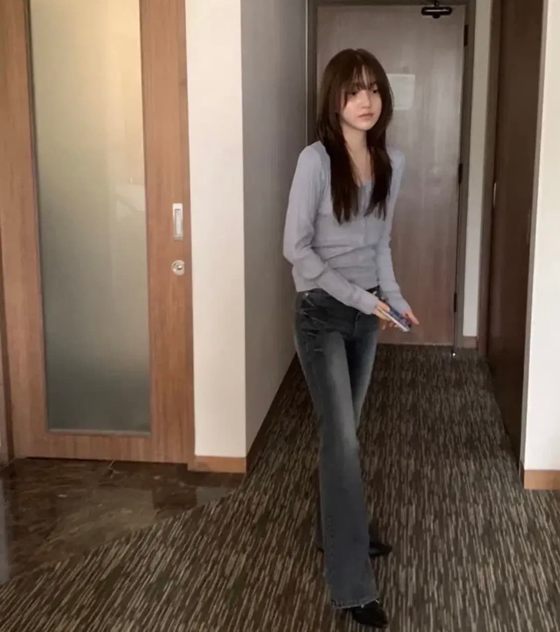 에이블리) 부츠컷 데님 청바지 L 상품이미지4