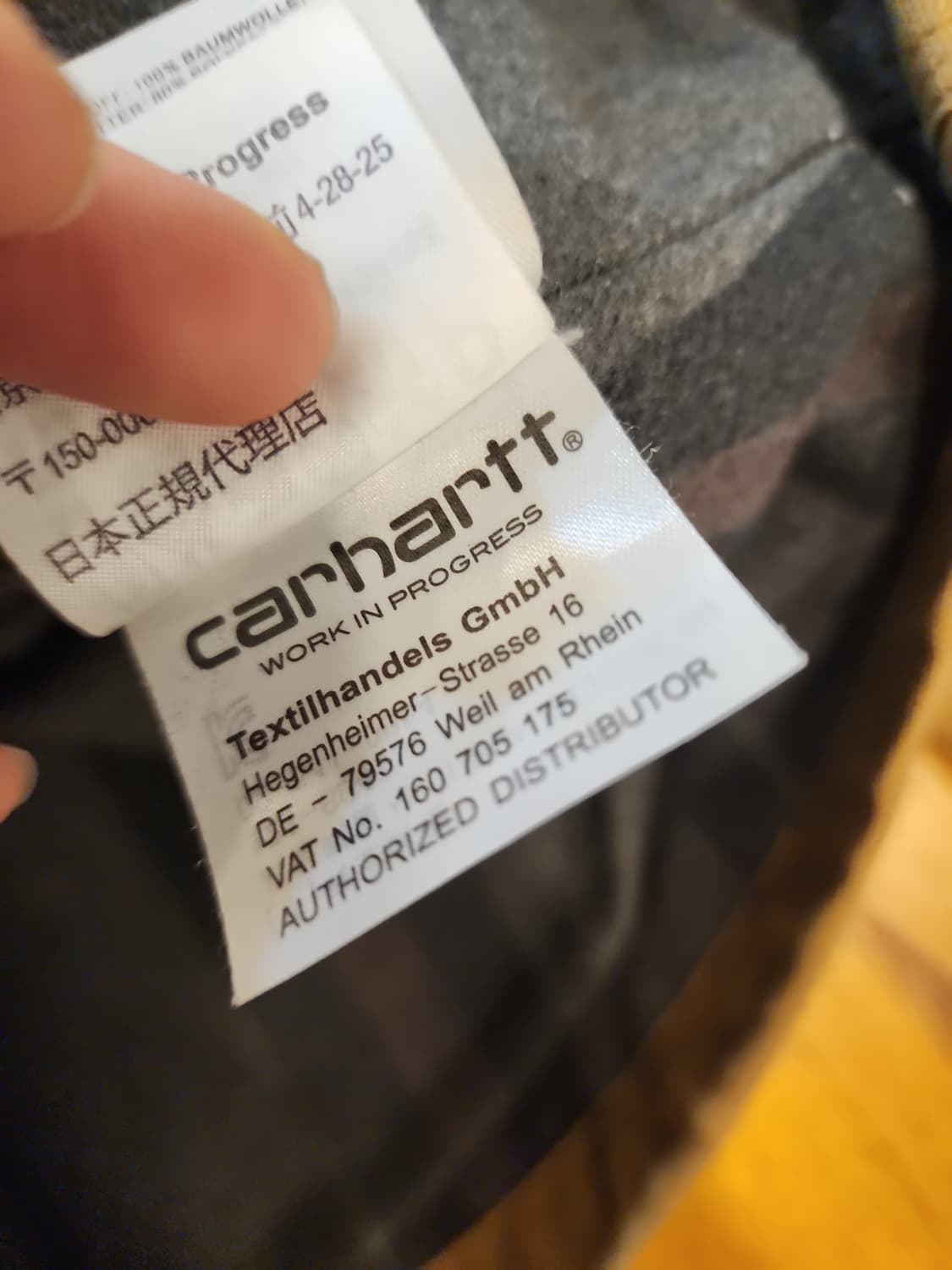 칼하트 wip 초어쟈켓 상품이미지10