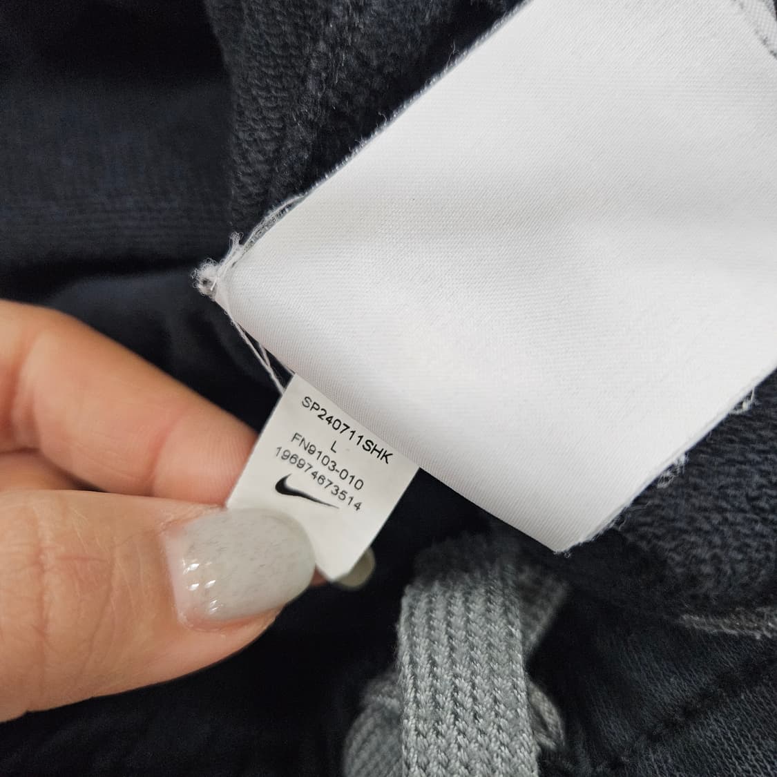 [65] 나이키 키즈 스우시 스몰로고 조거 팬츠 바지 1204JM1 상품이미지6