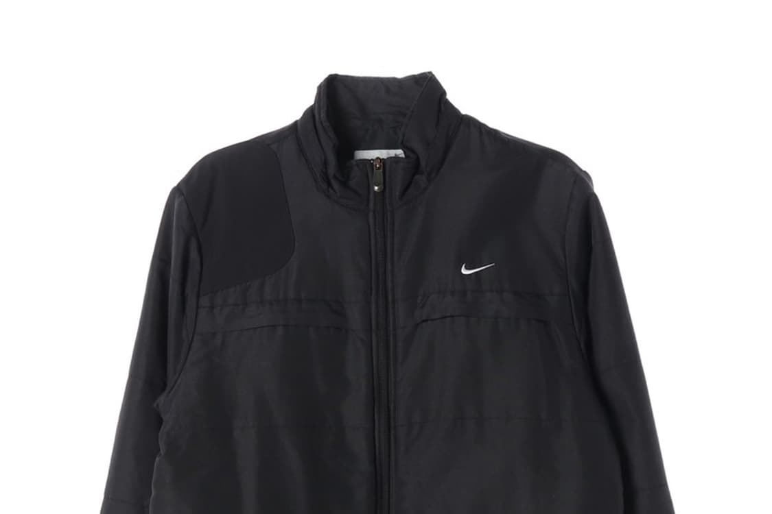 나이키 블랙 미니 스우시 윈드브레이커 L 상품이미지4
