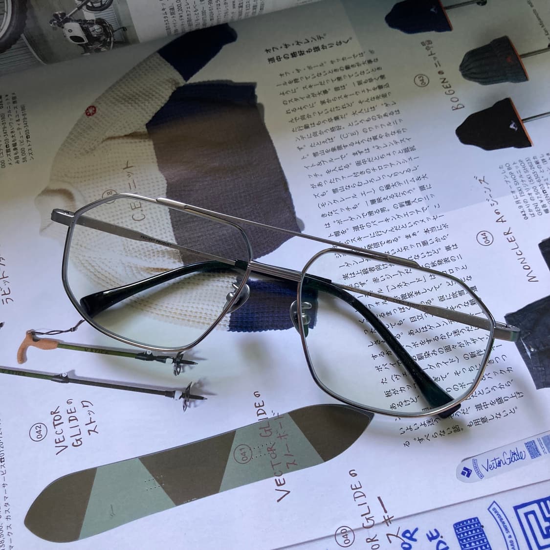 프로젝트 프로덕트 FS14 CMWG 실버 은테 프레임 안경 상품이미지2